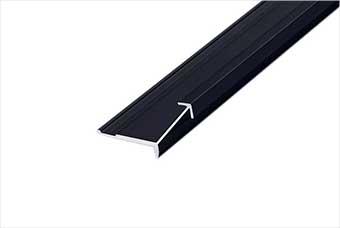 常州航空纤维墙咔铝合金阳角线(哑黑氧化)