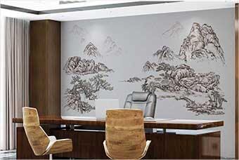 常州森佰汇航空纤维墙咔(山水之间)