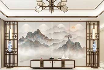 常州森佰汇航空纤维（山水画系列）